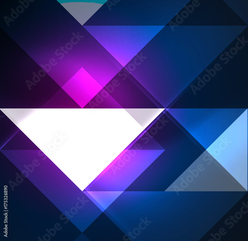 Cosmic electric background with shiny glowing plexus electricity impulses