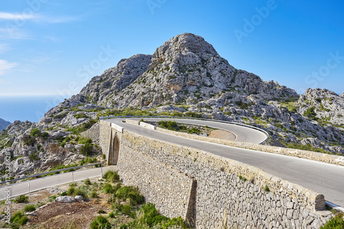 Mallorca: Straße nach Sa Calobra photo