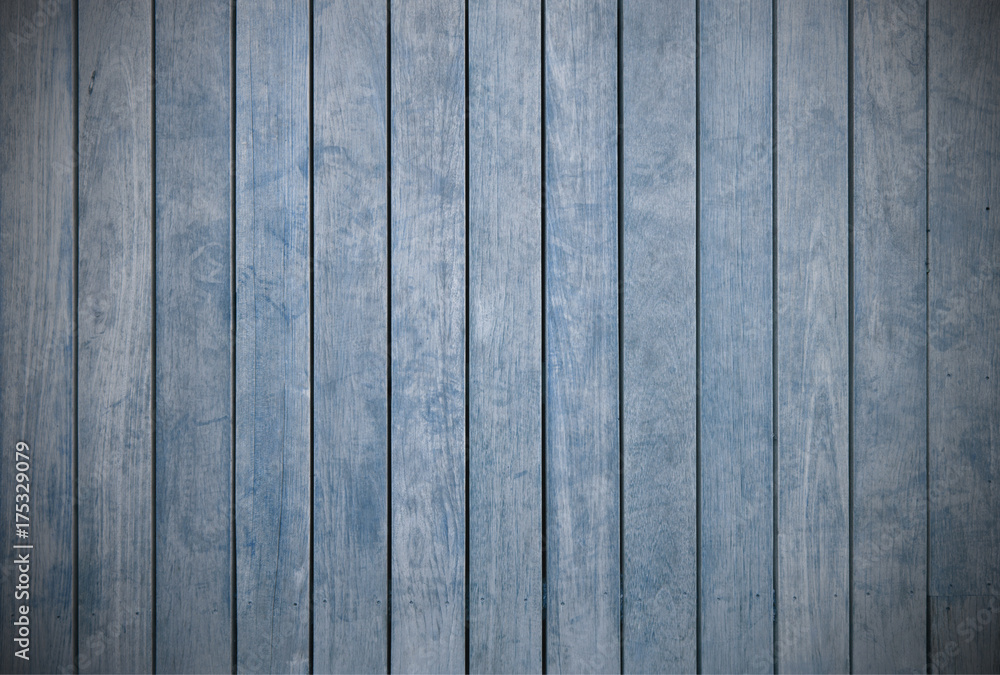 Fototapeta premium fond bois bleu éclairé