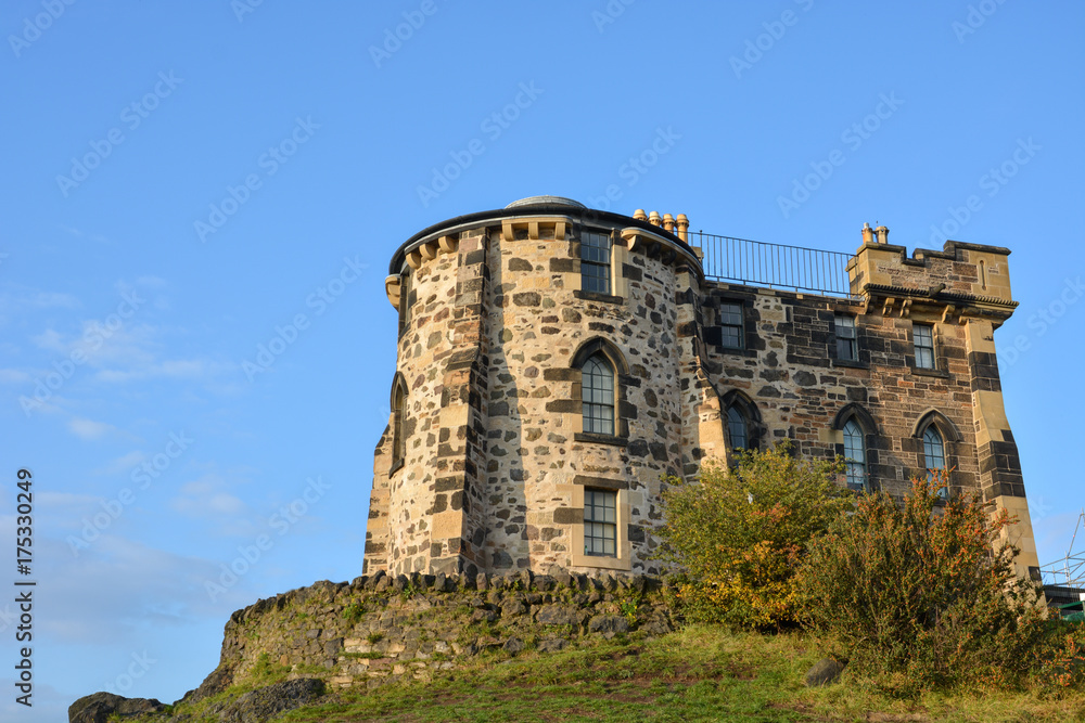Old observatory house on Calton Hill in Edinburgh Old observatory house on Calton Hill in Edinburgh