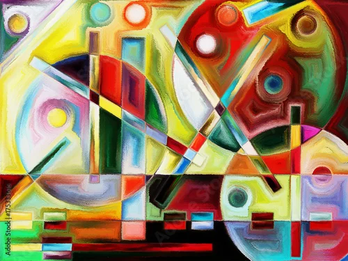 Obraz Kolorowy design