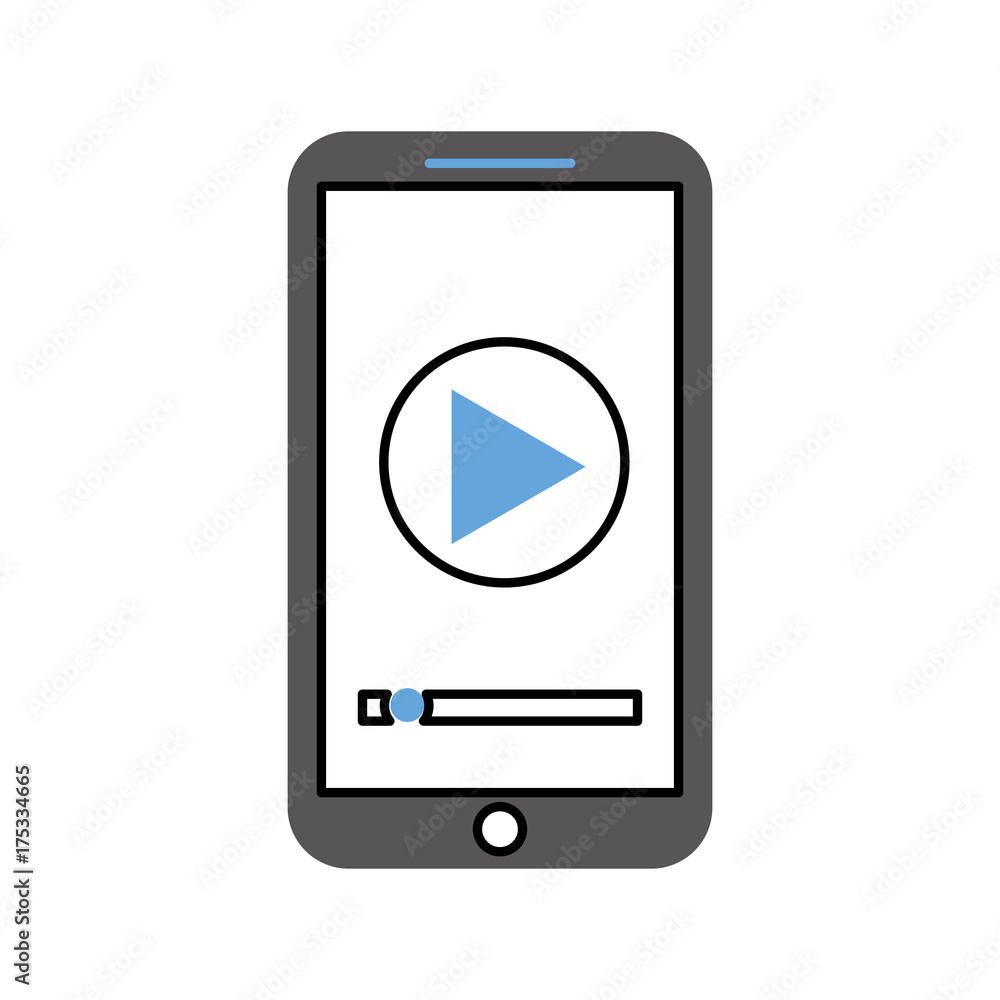 smartphone player button app connection internet smartphone player button app connection internet