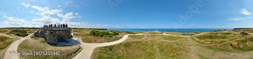 Pointe du Hoc, Cricqueville-en-Bessin, Normandie, Calvados, France
