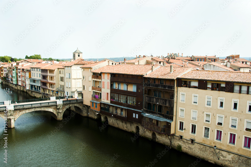 Obraz premium Agout River - Castres - France