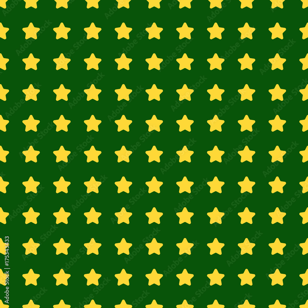 Nice cartoon star pattern with different stars icons on dark background Nice cartoon star pattern with different stars icons on dark background