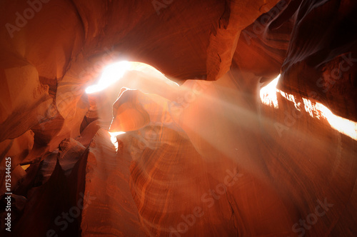 The dream landscape of magnificent Upper Antelope Canyon near Page (Arizona, USA)