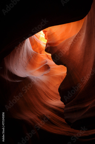 The dream landscape of magnificent Upper Antelope Canyon near Page (Arizona, USA)