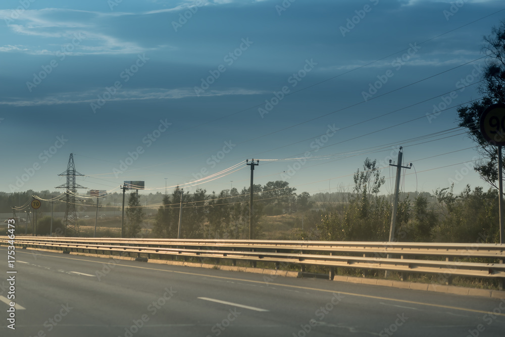 metal bump on the highway