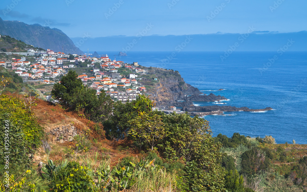 Northern coast of Madeira island, Portugal