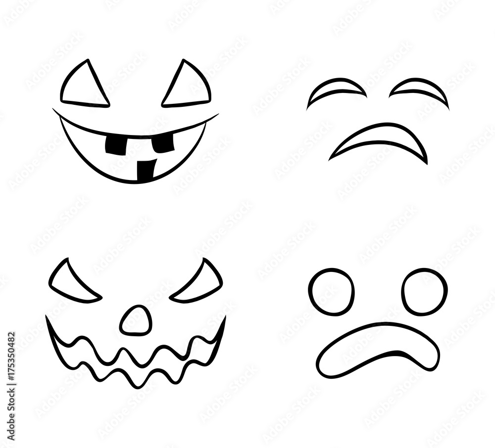 jack o lantern smile silhouette vector symbol icon design. Beautiful illustration isolated on white background jack o lantern smile silhouette vector symbol icon design. Beautiful illustration isolated on white background