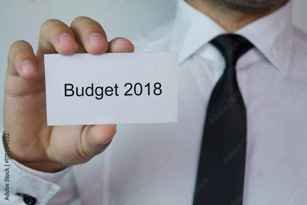 Budget for 2018 Budget for 2018