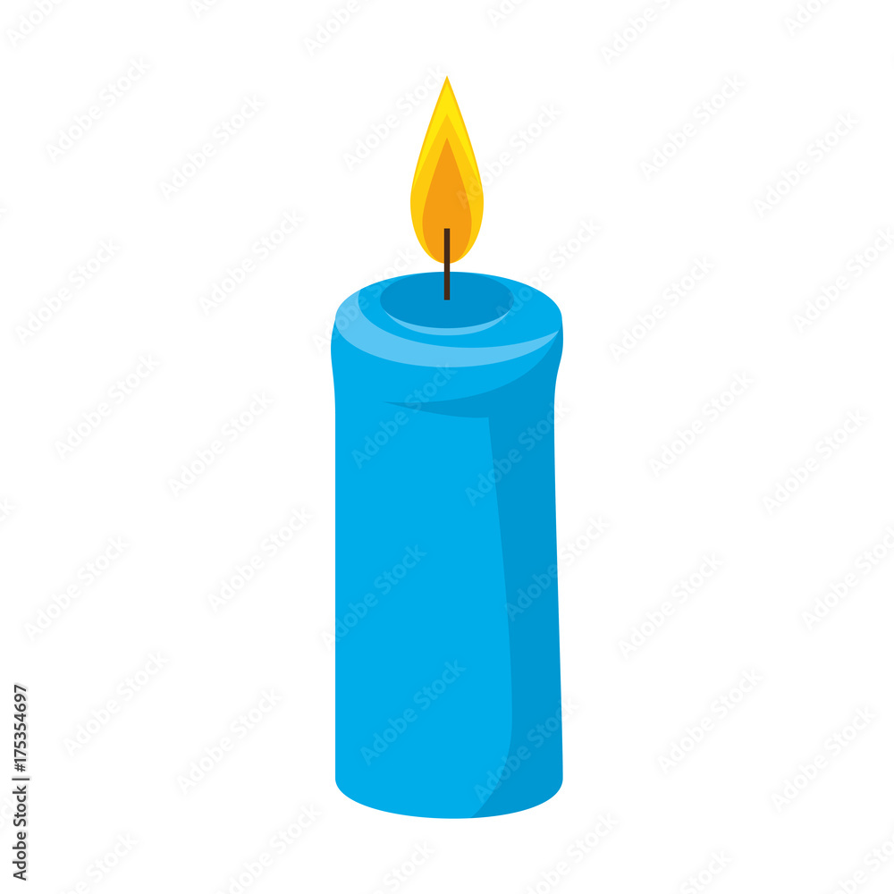 celebration candle isolated icon celebration candle isolated icon