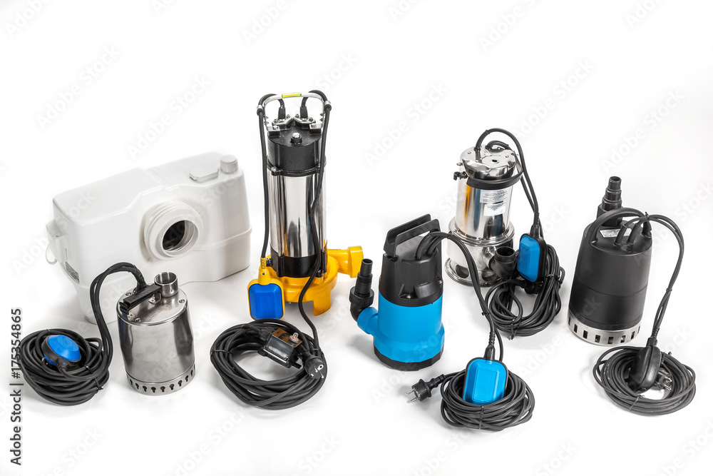 A submersible pump for dirty water