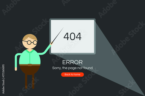 404 error page not found