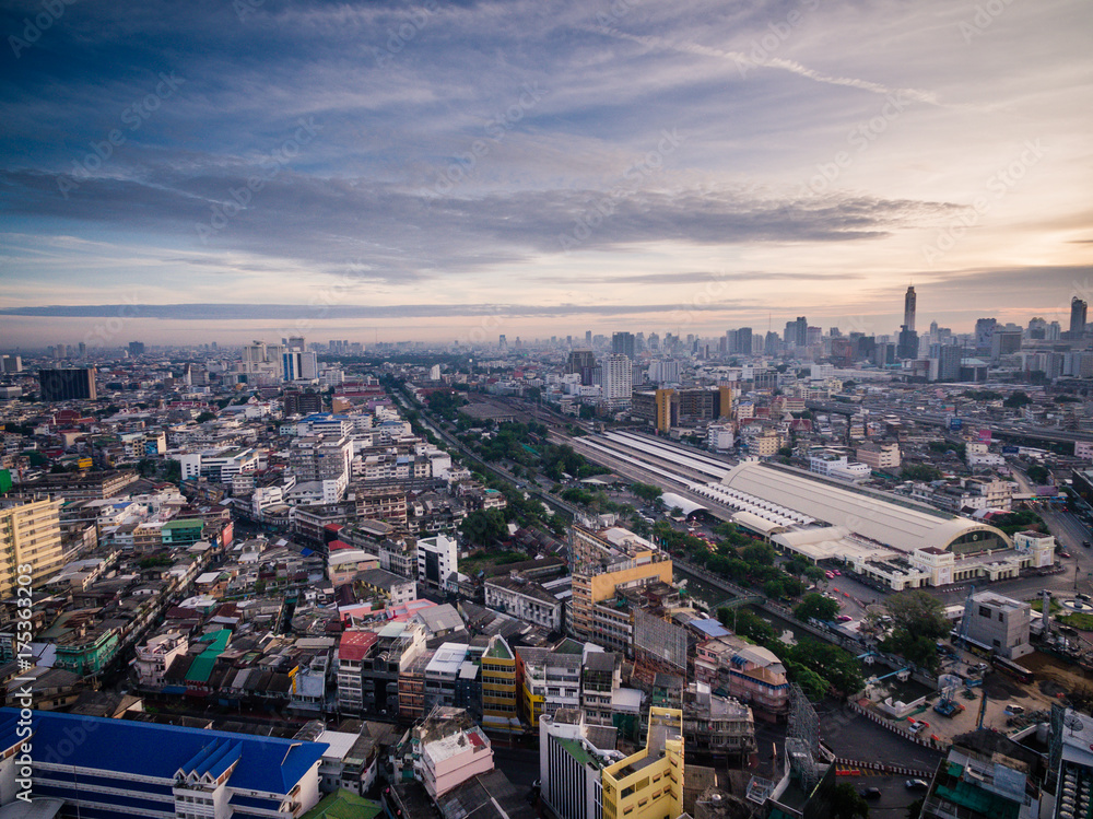 Aerial of Thailand