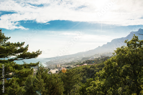 View from a hill