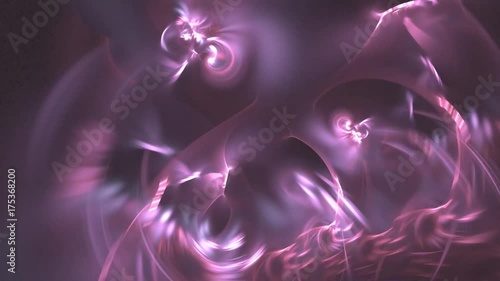 Fractal worlds, strange art background