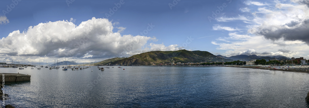 panoramic landscape of 