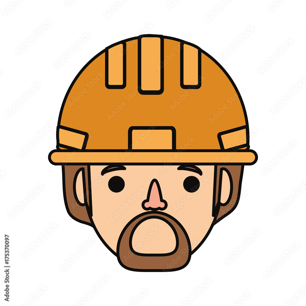 cartoon builder man icon cartoon builder man icon