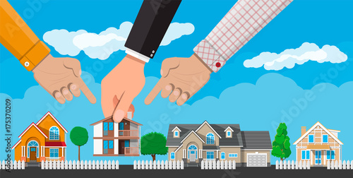 Private suburban house. Real estate
