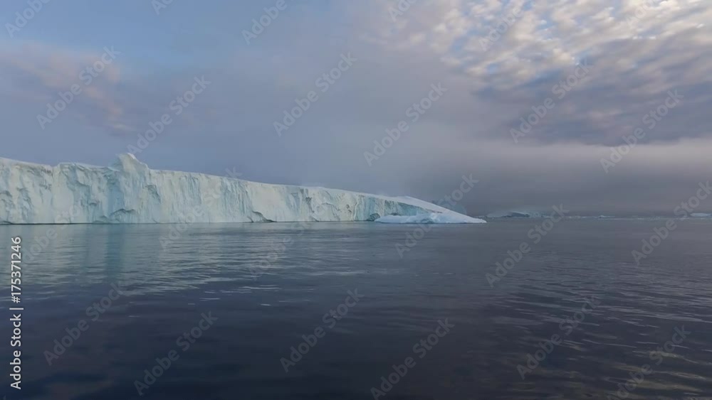 Arctic Iceberg on Arctic Sea in Greenland Arctic Iceberg on Arctic Sea in Greenland