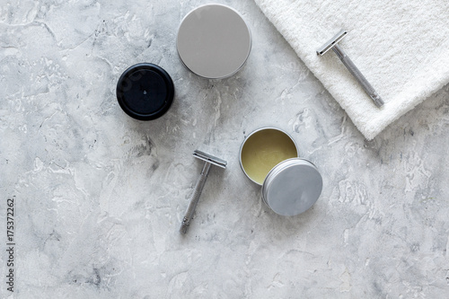 Fotografie Men's shaving