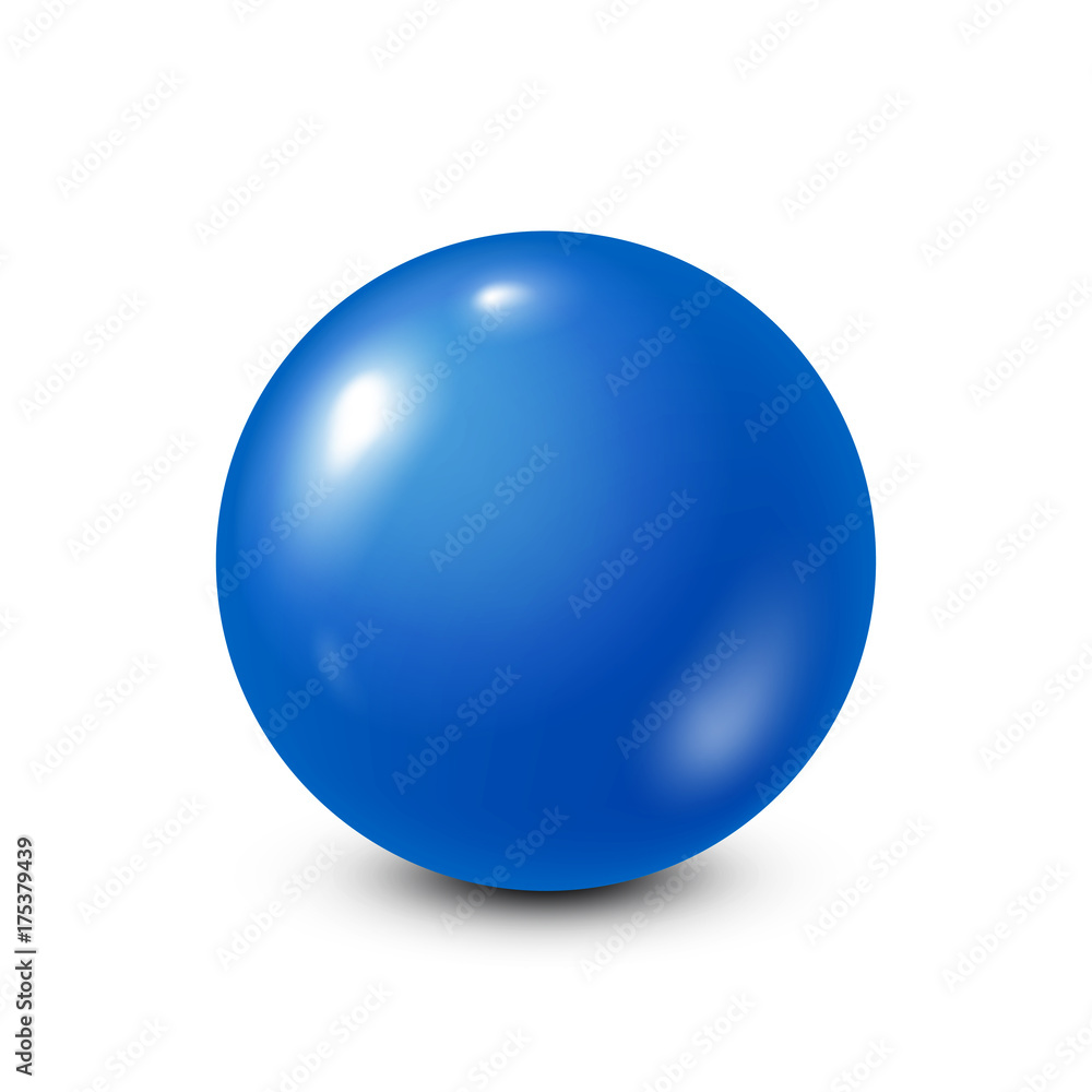 Blue lottery, billiard,pool ball. Snooker. White background. Vector illustration. Blue lottery, billiard,pool ball. Snooker. White background. Vector illustration.