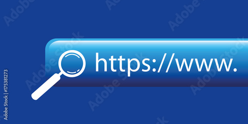 sichere website suche https blau
