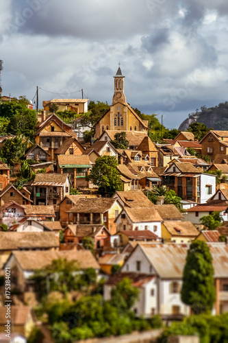 The upper town of Fianarantsoa