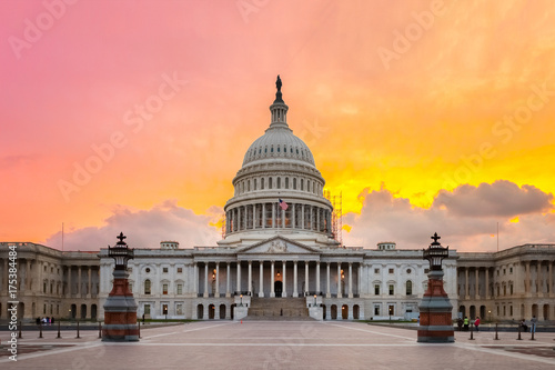 United States Capitol building in Washington DC