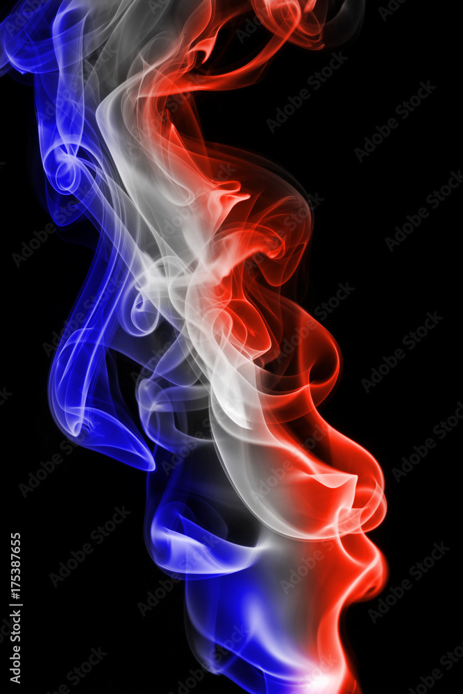 France national smoke flag France national smoke flag