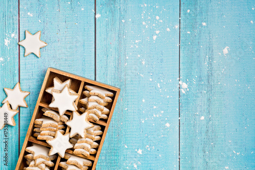 Traditional Cinnamon Star Cookies photo