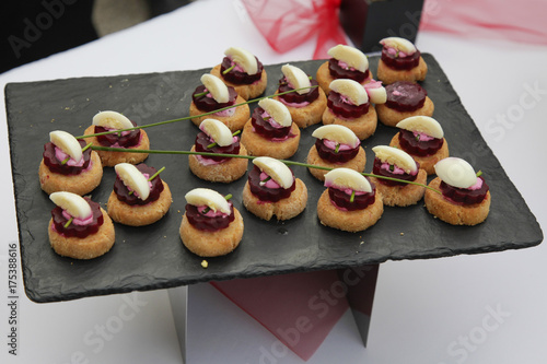 Fotografia canapé amuse bouche