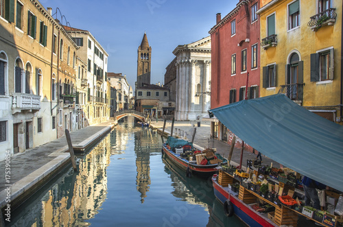 Amazing view on the beautiful Venice, Italy. © Mariana Ianovska