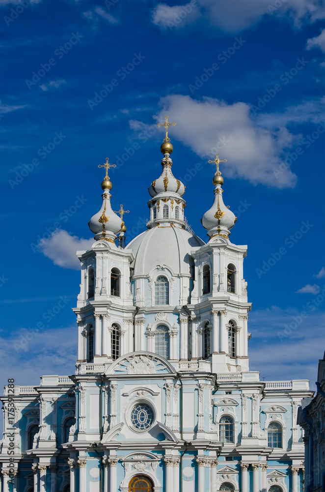 Sightseeing in St. Petersburg Smolny Cathedral
