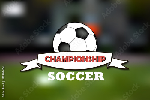 Logo soccer championship