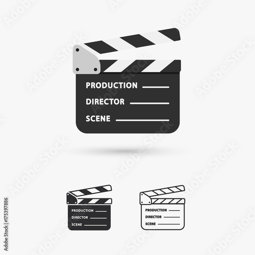 movie clapper board