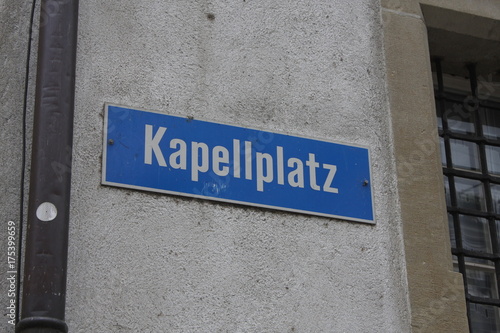 Kapelplatz street in Lucerne