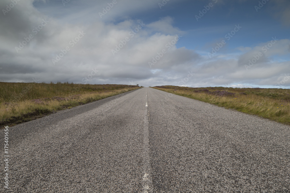empty highlands road