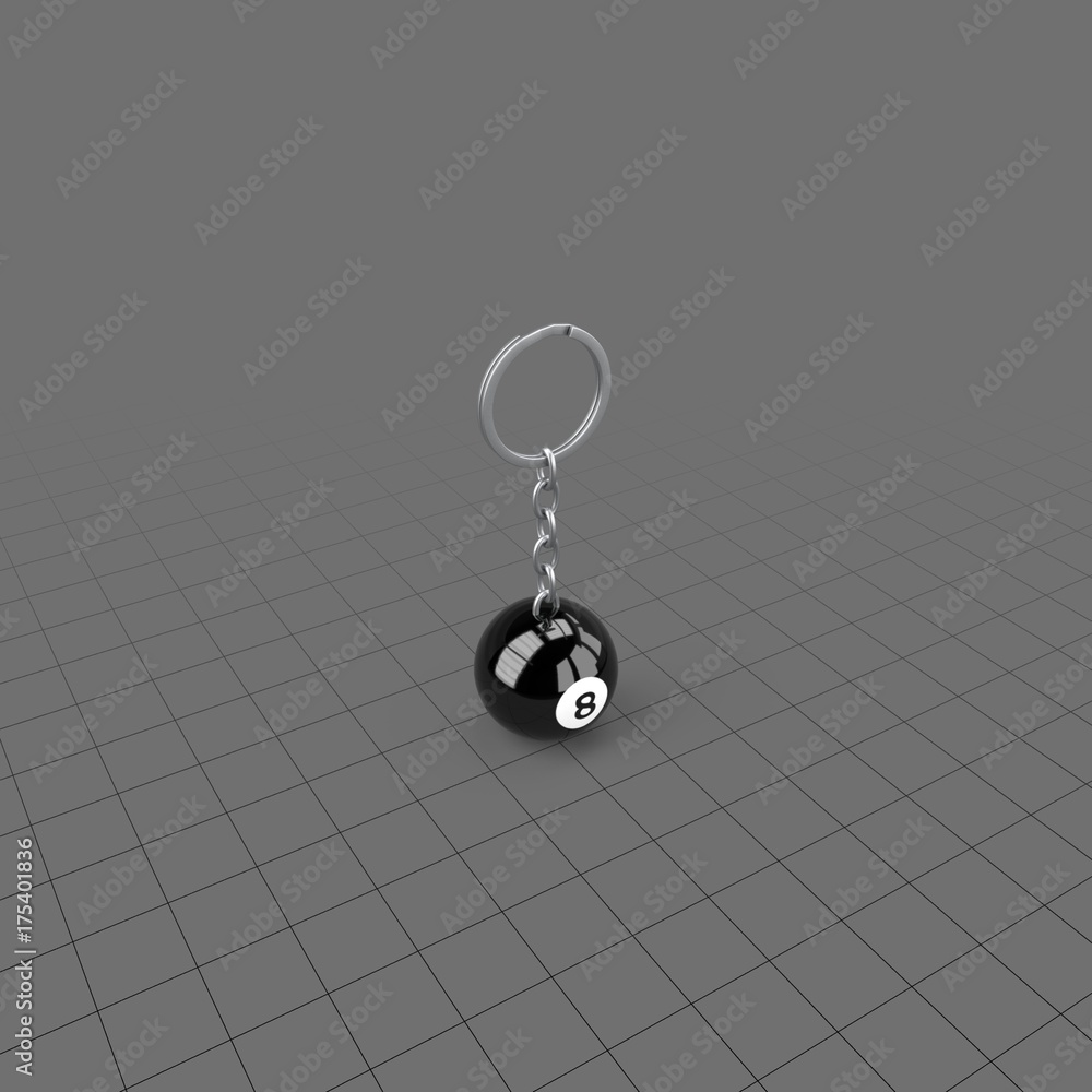 Magic 8 Ball - Keychain