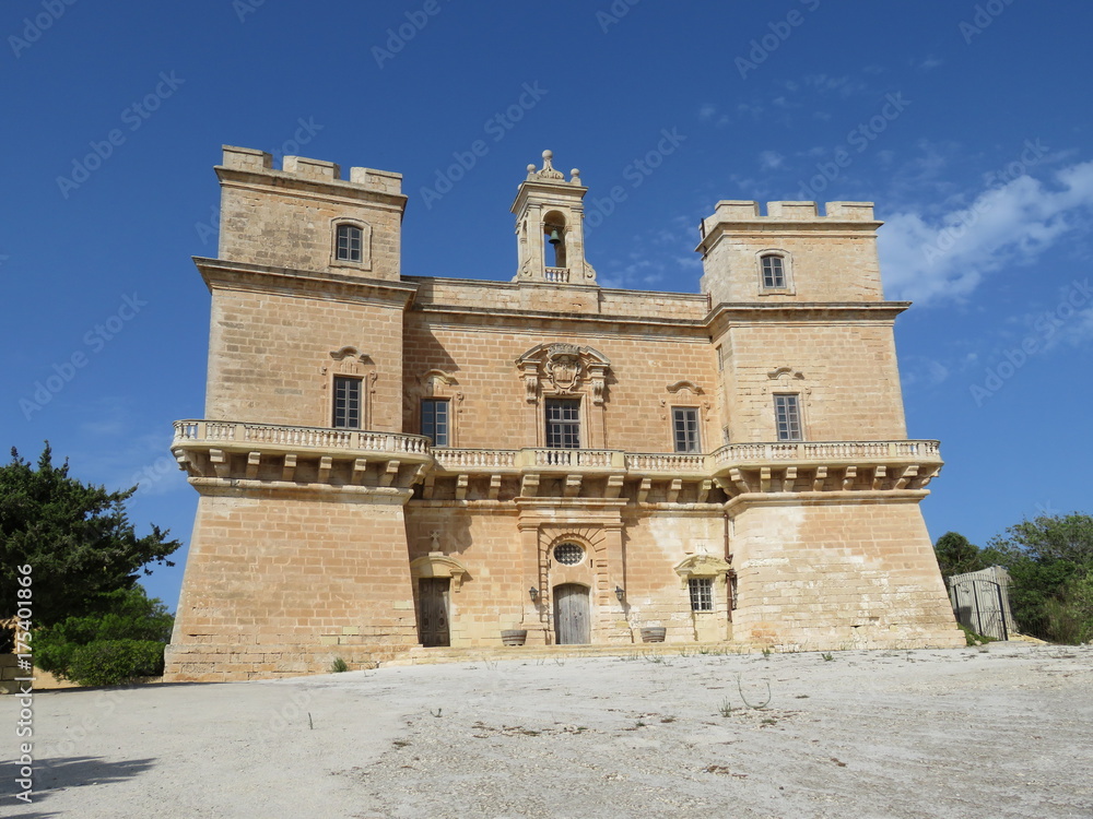 Selmun Palace, Selmun Tower in Melieha, Malta