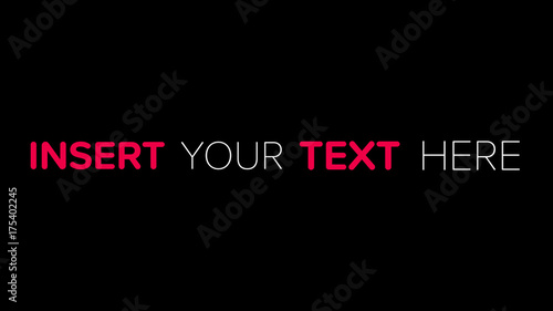 Bouncing Text Pack 01