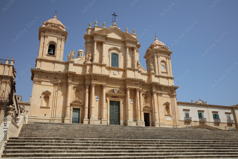 The Dome of Noto on Sicily. Italy