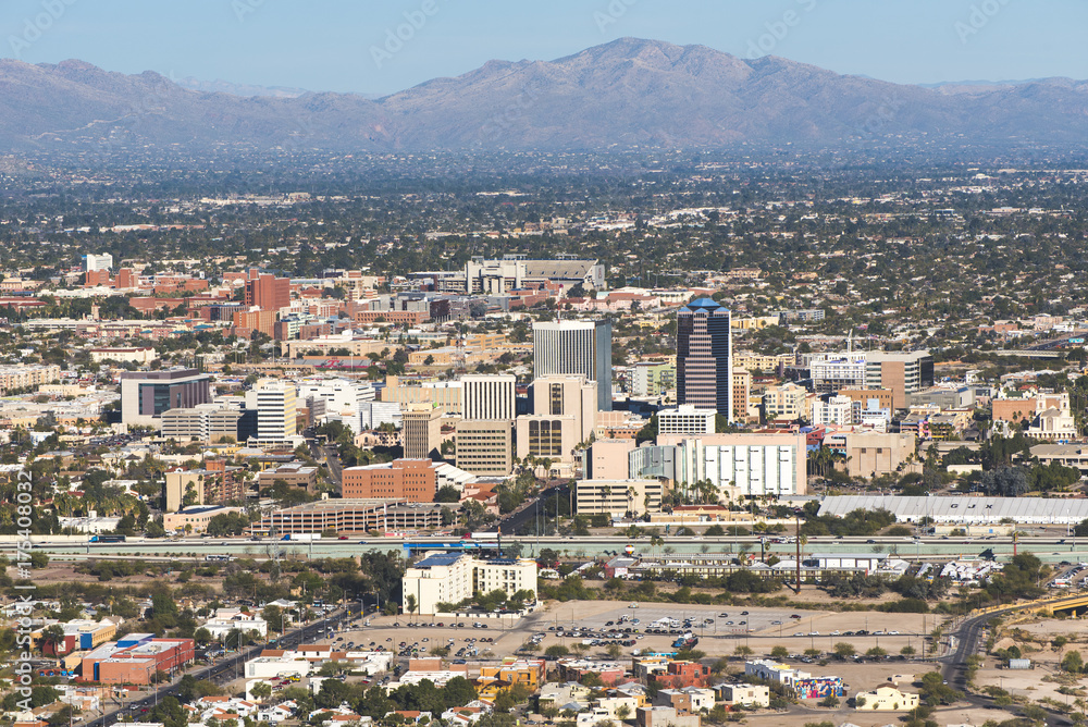 Skyline of Tucson Arizona