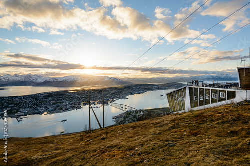 Troms   cable car upper station