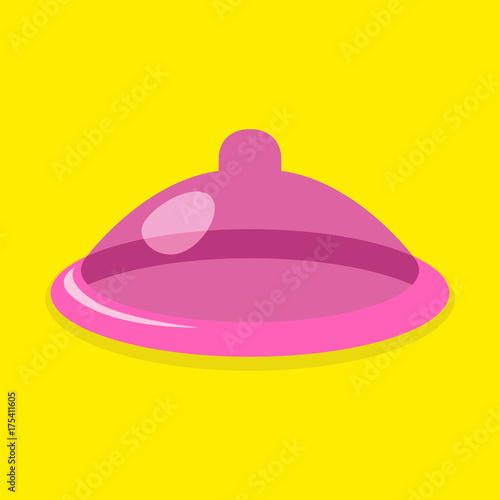 Icon of pink condom
