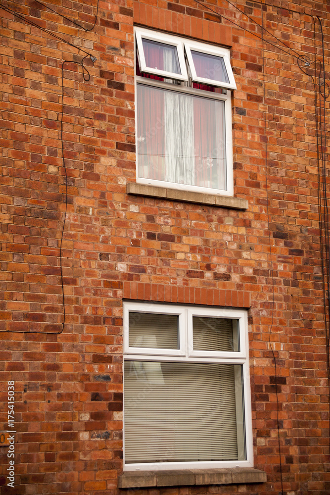 Brickwall with window texture