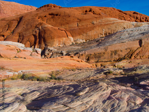 Red rock structure in Valley of Fire, Nevada, USA