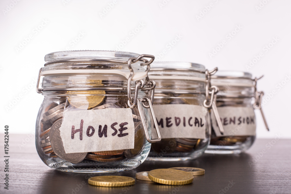 Save money concept Save money concept