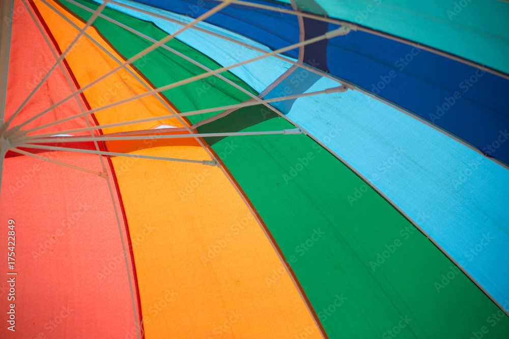 Fototapeta premium Rainbow umbrella